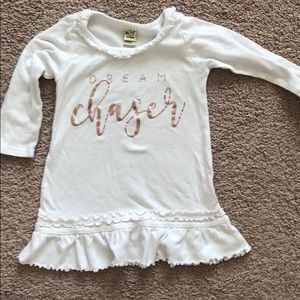 Dream Chaser rose golf script dress